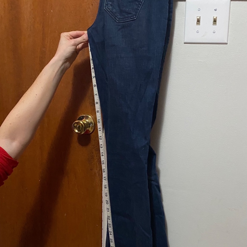 True Religion Brand Jeans size 26 Flare, Bronze Label - Picture 3 of 6
